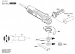 Bosch 3 601 G95 340 Gws 15-125 Cipx Angle Grinder 230 V / Eu Spare Parts
